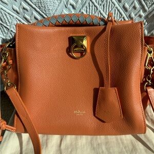 Mulberry Iris small Orange purse
